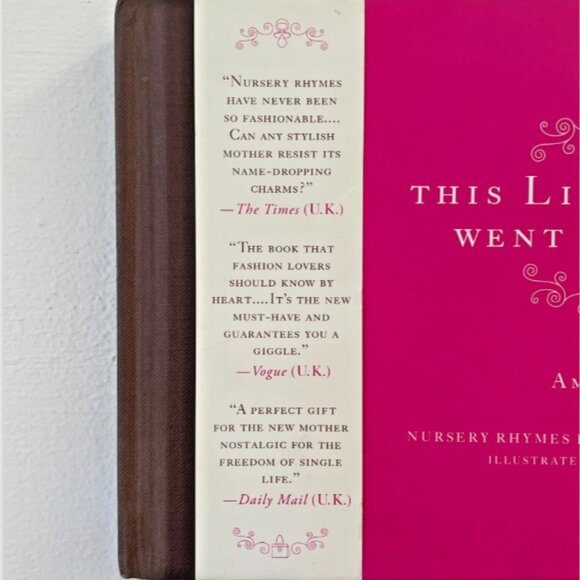 new- This Little Piggy Went to Prada: Nursery Rhymes Hardcover book by Allen Amy - Picture 4 of 7